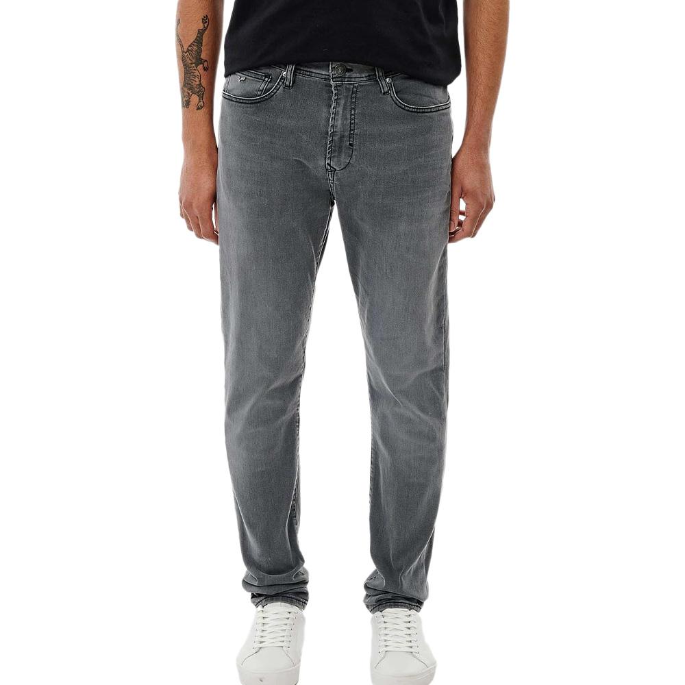 Jean Droit Gris Homme Kaporal DADAA pas cher