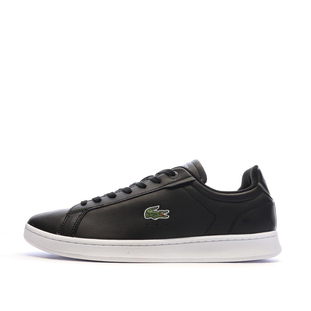 Baskets Noires Homme Lacoste Carnaby pas cher