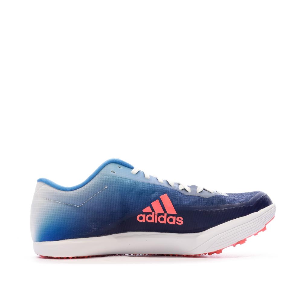Chaussures athlétisme Bleu Homme Adidas Adizero vue 2
