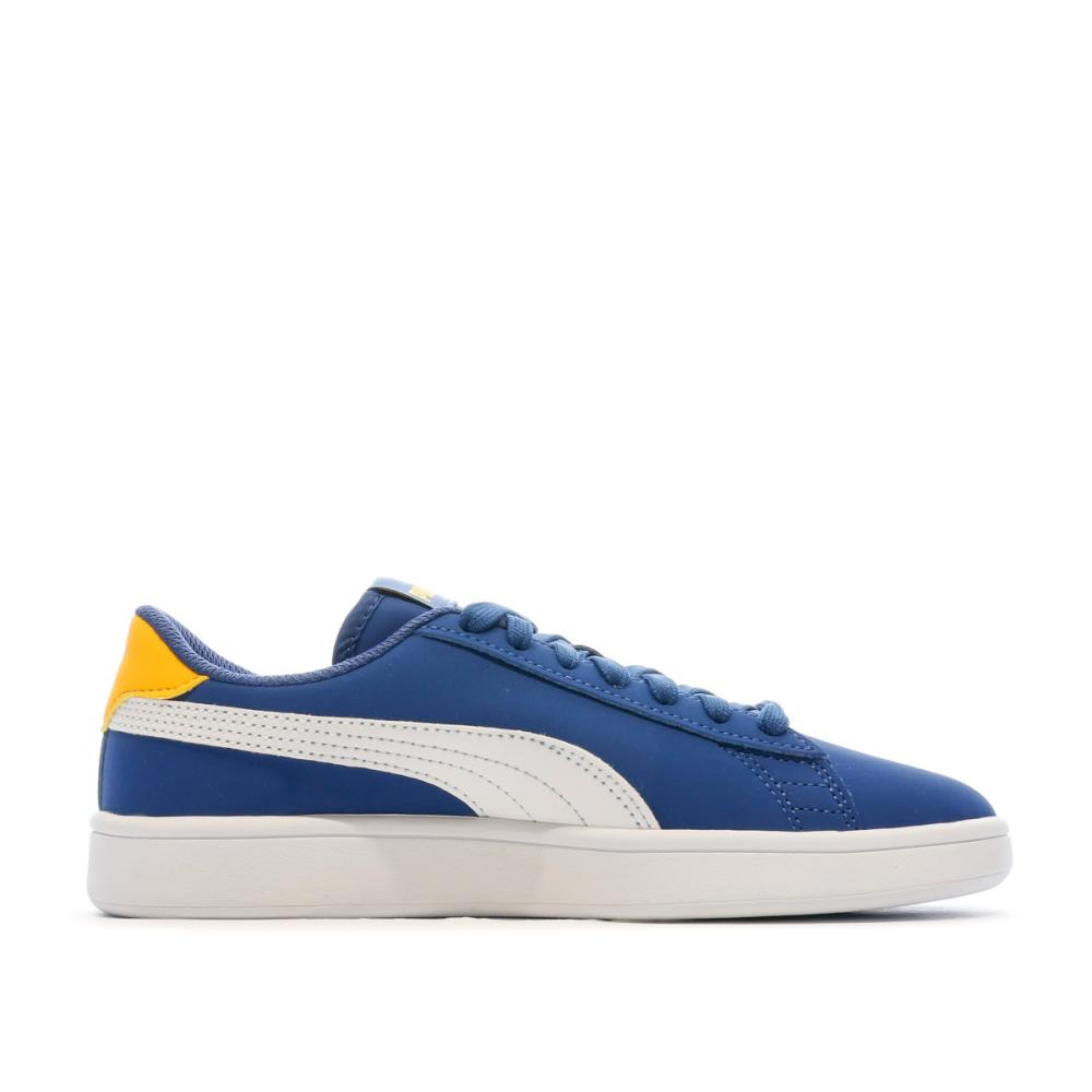Baskets Bleu Garçon Puma Smash V2 Buck vue 2