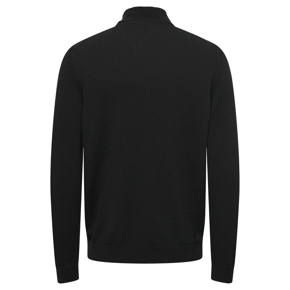 Pull Col roulé Noir Homme Only & Sons Reg 12 vue 2