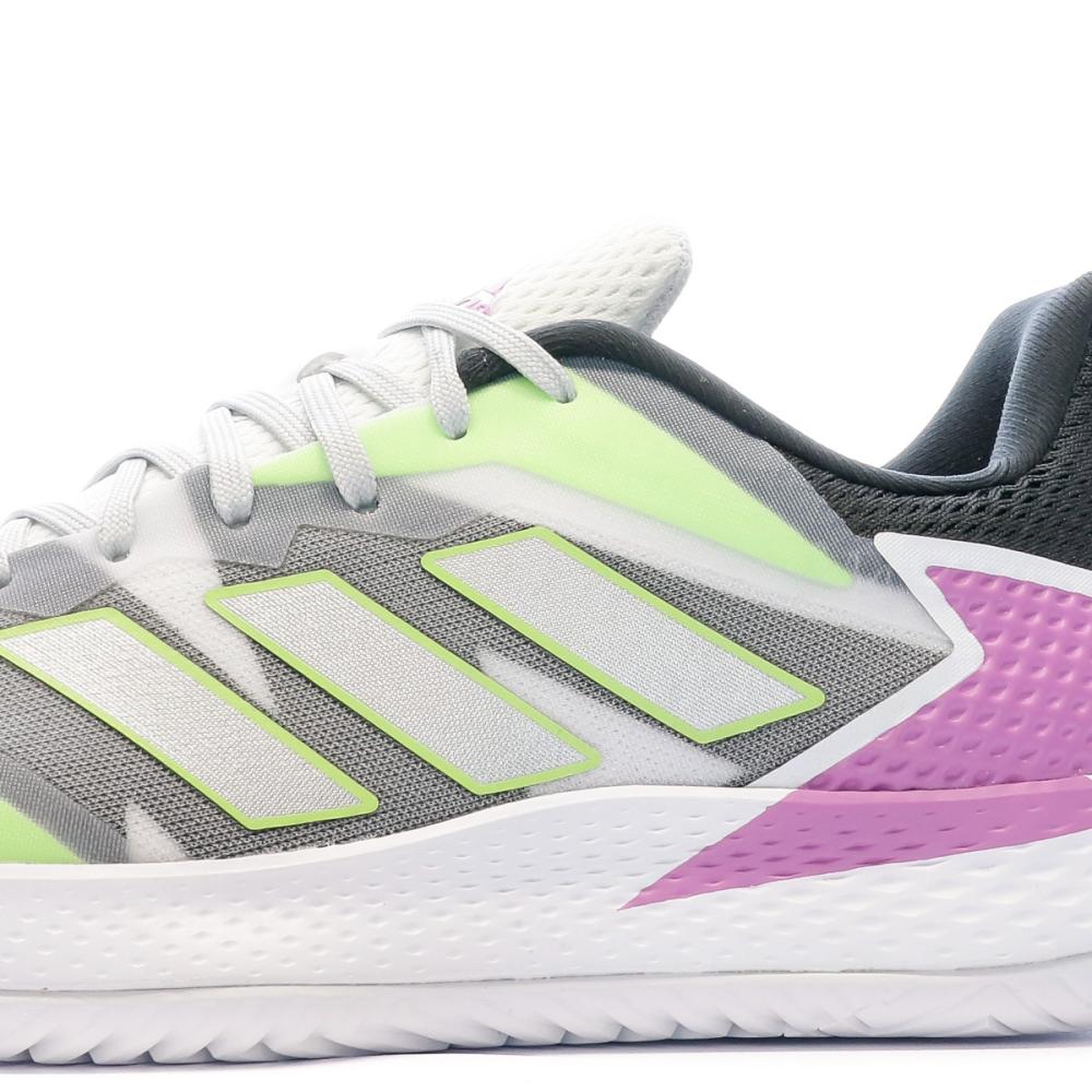 Chaussures de Tennis Blanc/Gris Homme Adidas Defiant Speed vue 7
