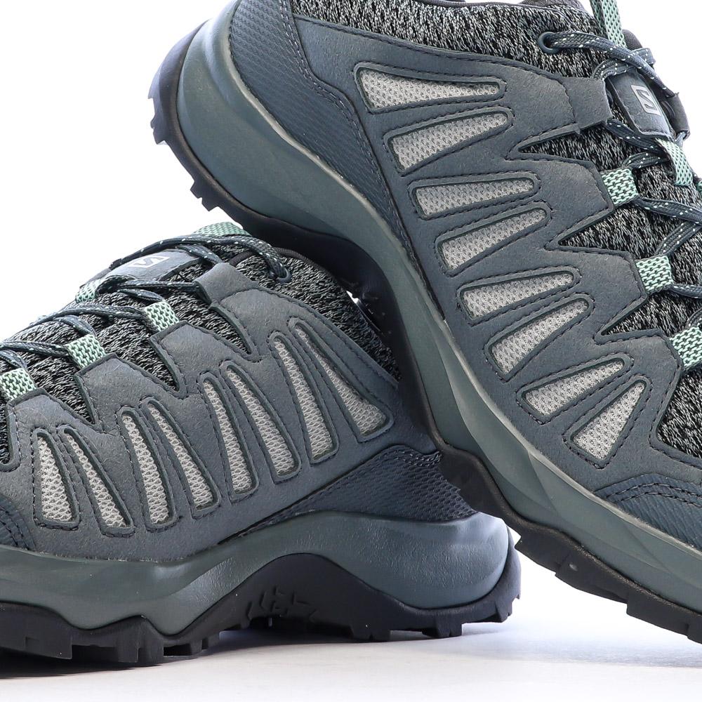 Chaussures de randonnées Bleu Grisé Homme Salomon Eos Aero vue 7