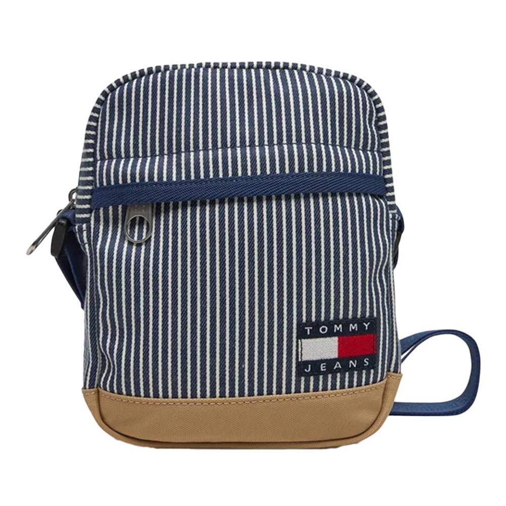 Sacoche Marine Homme Tommy Hilfiger Square pas cher