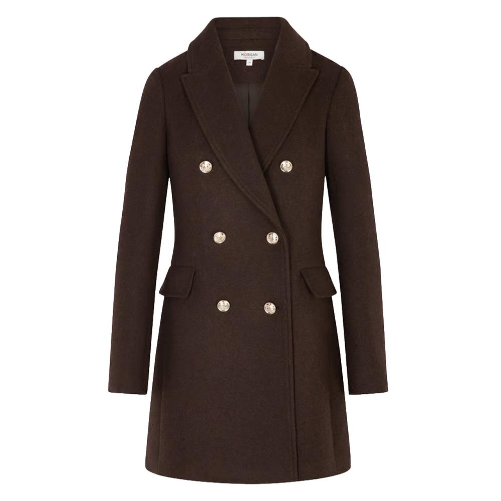Manteaux Marron Femme Morgan GCHA vue 3