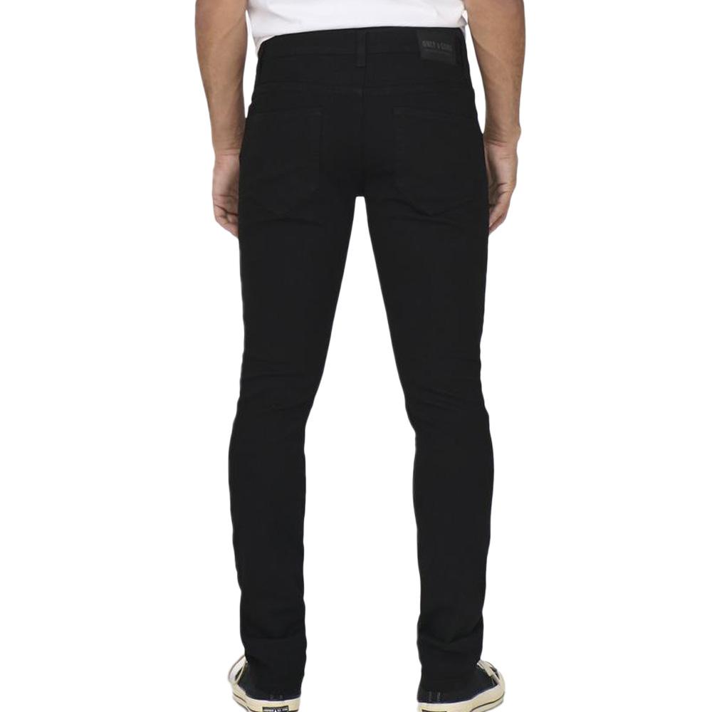 Jean Slim Noir Homme Only & Sons Loom LMD vue 2
