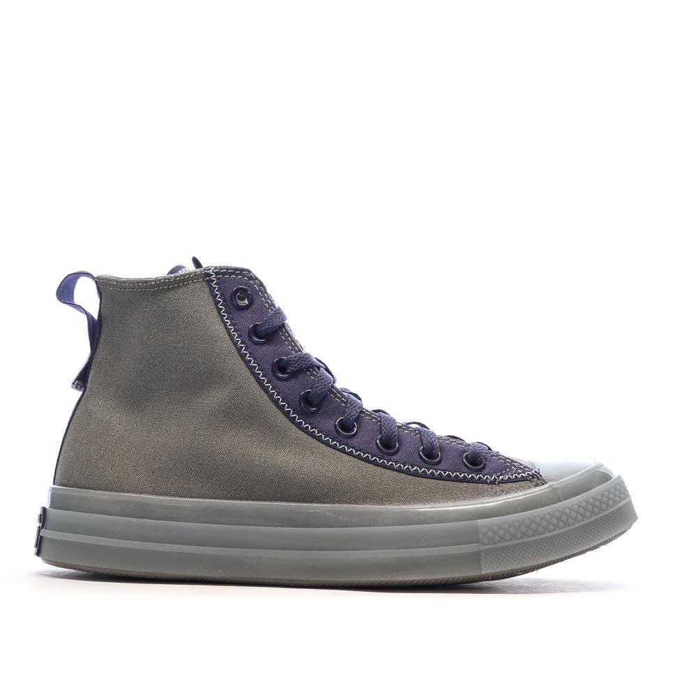 Baskets Gris/Bleu Homme Converse All Star CX Explore Military vue 2