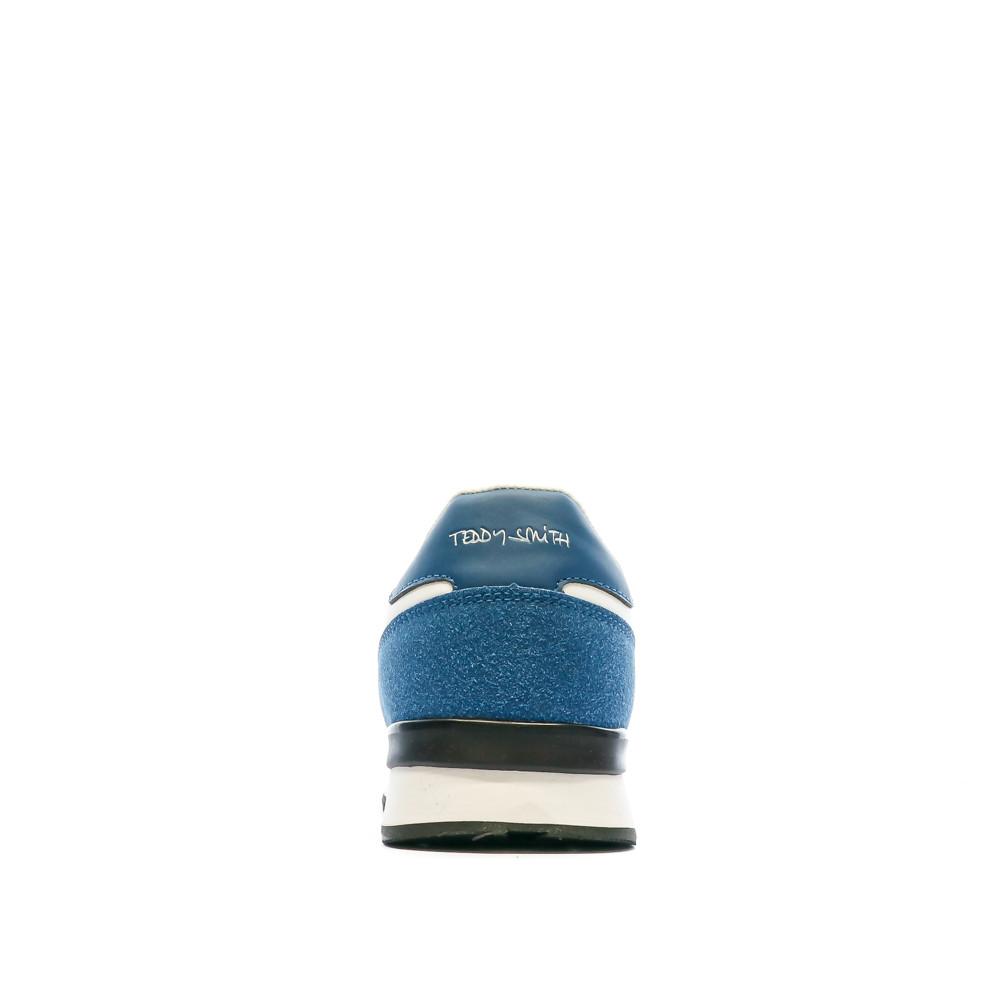 Baskets Blanc/Bleu Homme Teddy Smith Combined vue 3