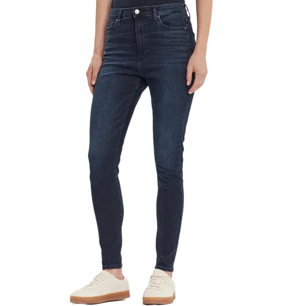 Jean Slim Bleu Femme Tommy Hilfiger Sylvia pas cher