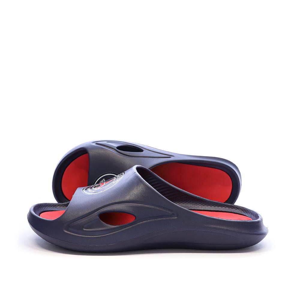Claquettes Marine Homme PSG Nobias pas cher