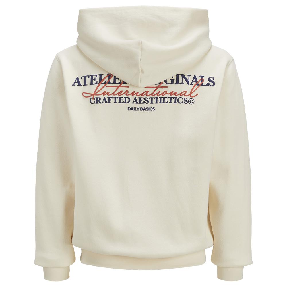 Sweat Ecru Homme Jack & Jones Joris vue 3