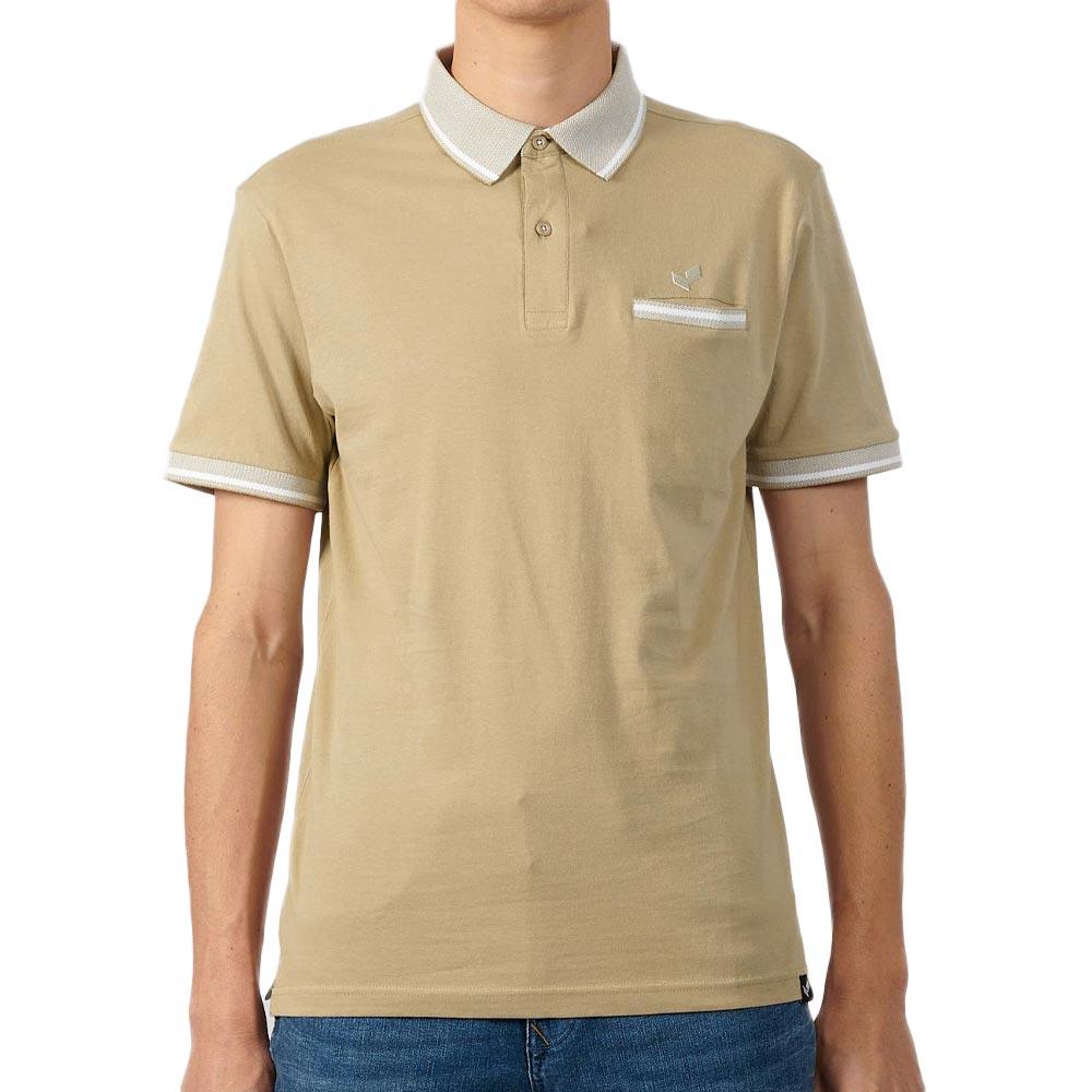 Polo Marron Homme Kaoral Chune pas cher