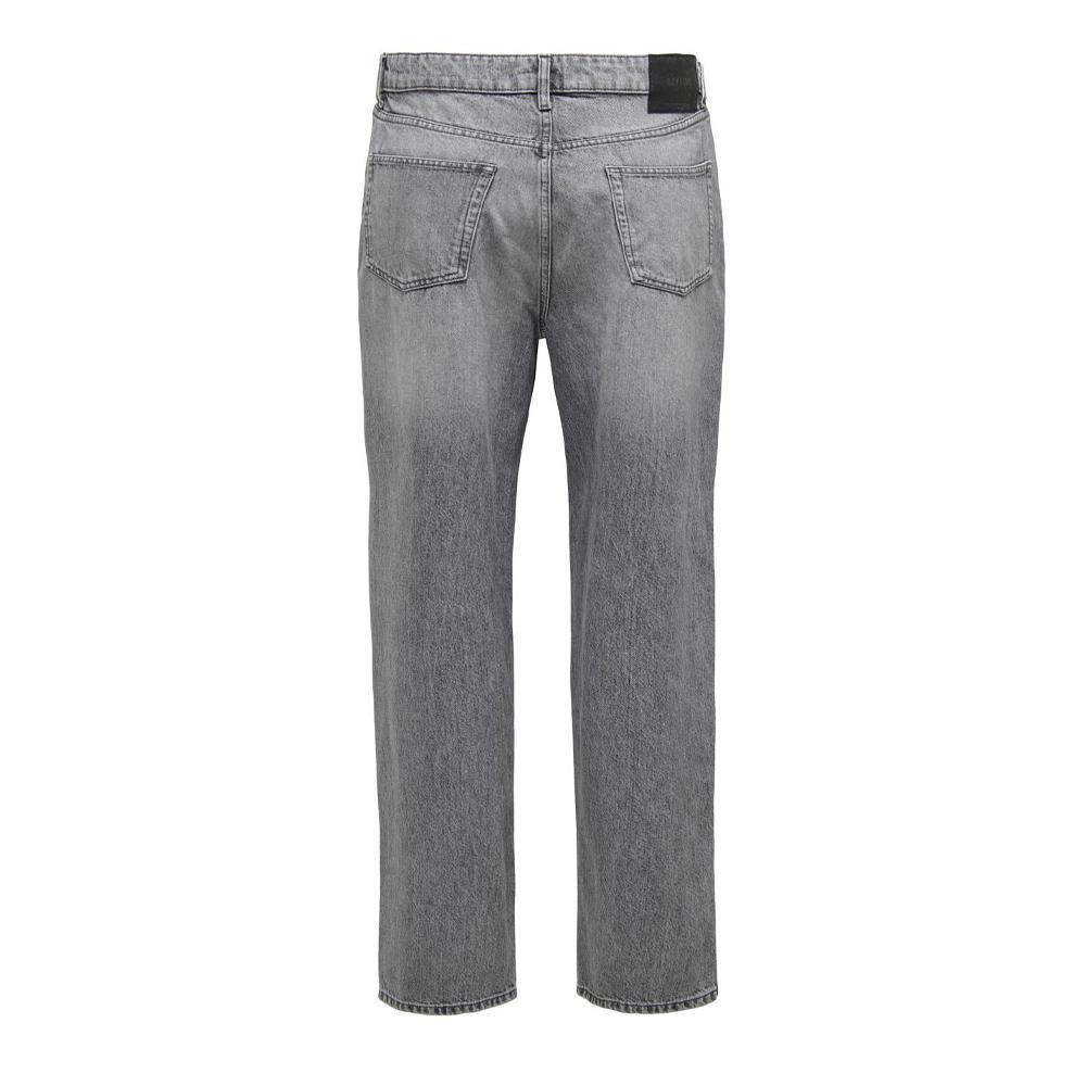 Jean Loose Gris Homme Only & Sons fade 5752 vue 2