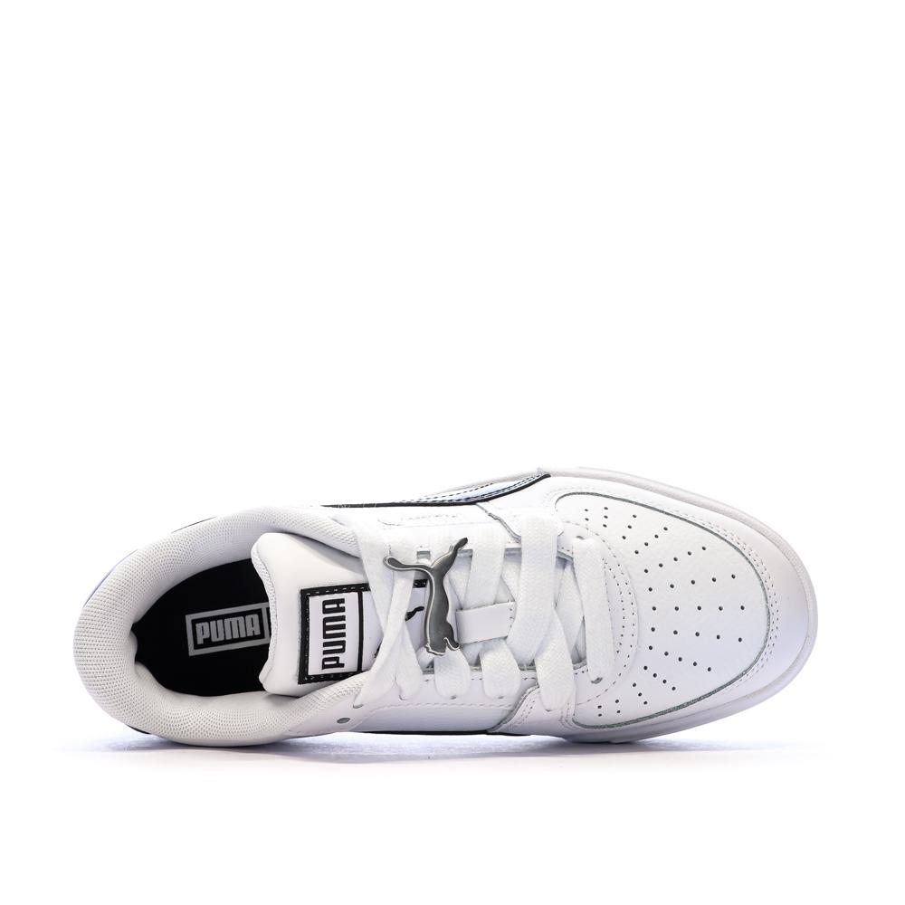 Baskets Blanches/Noires Fille Puma Jewel vue 4