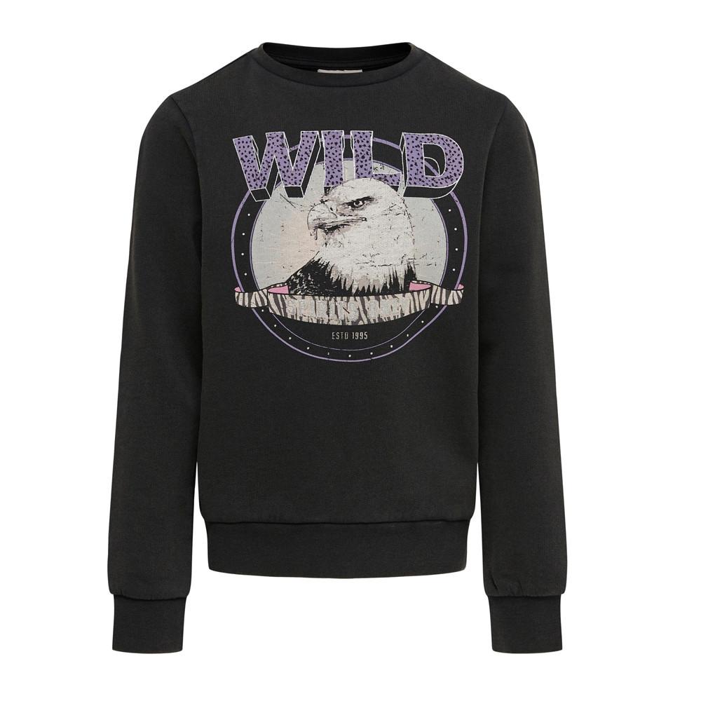 Sweat Gris Fille Kids Only Lucinda pas cher