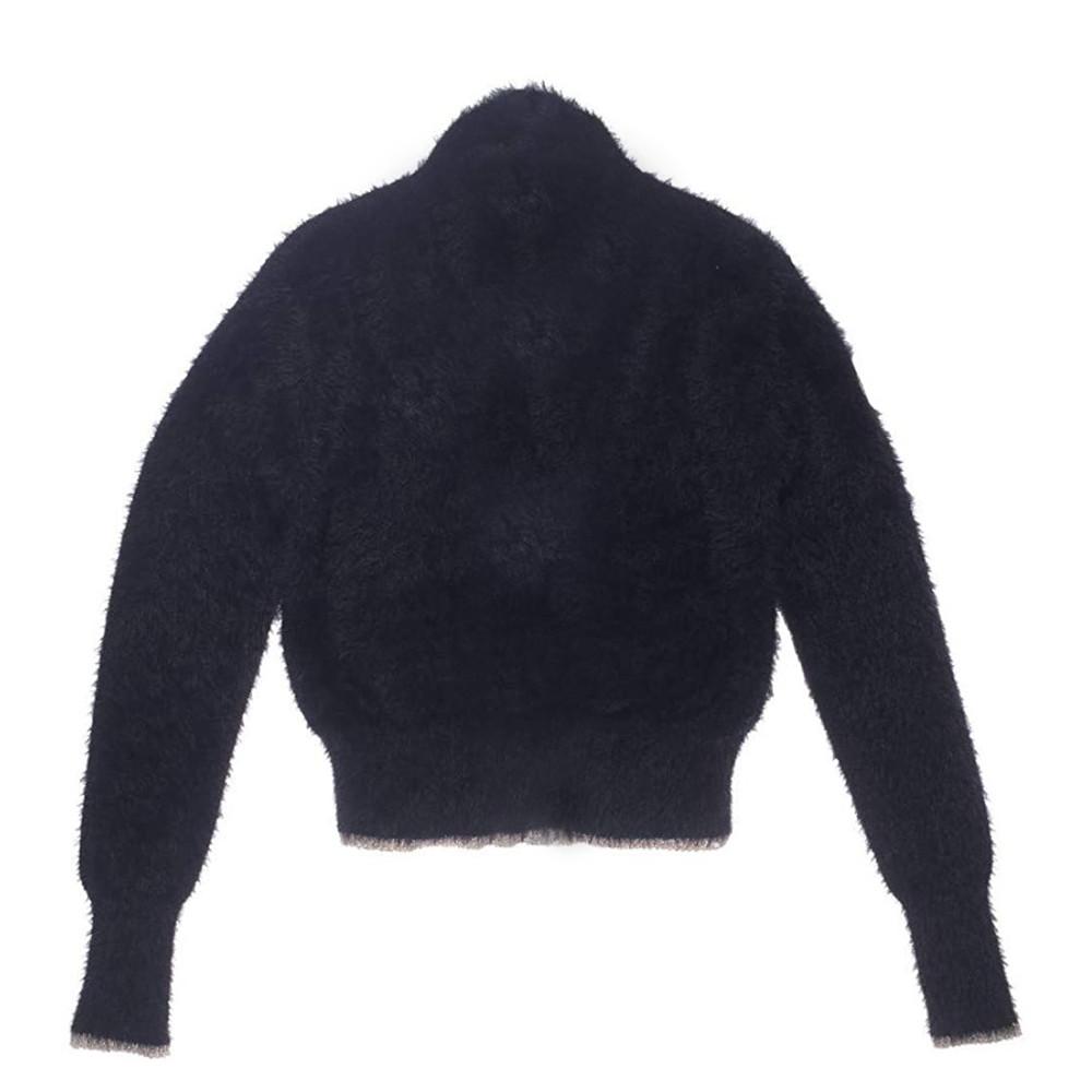 Sweat noir fille Teddy Smith G-IDEN vue 2