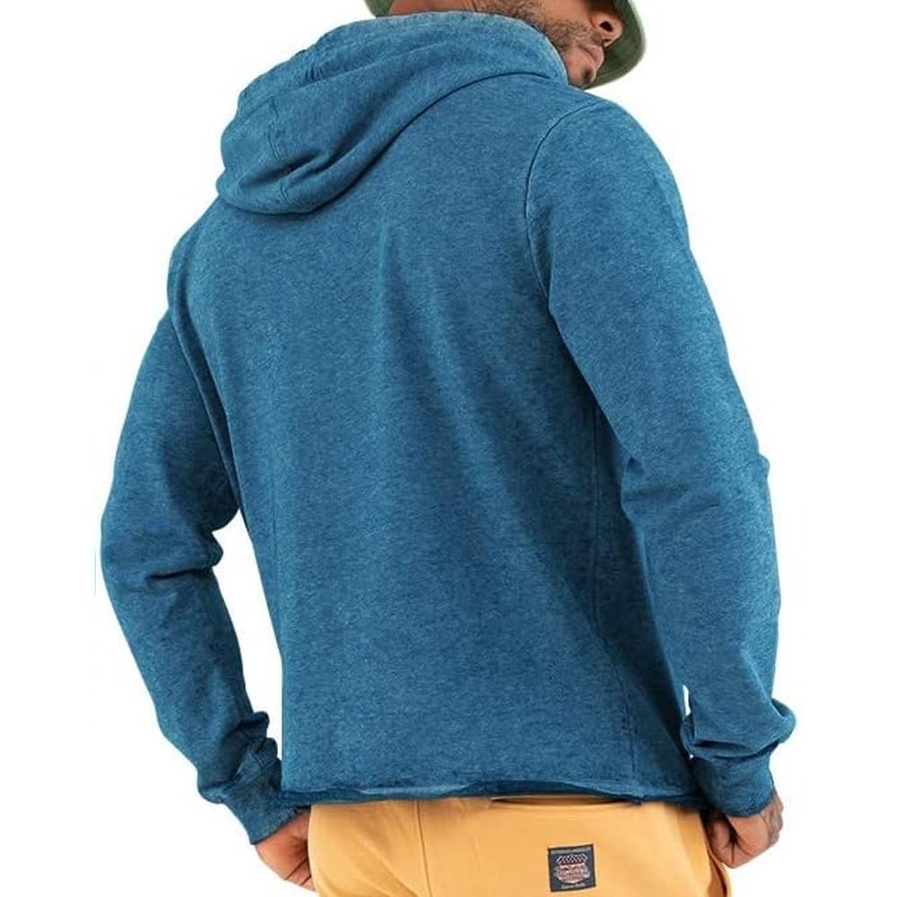 Sweat à Capuche Bleu Homme Von Dutch RYAN vue 2
