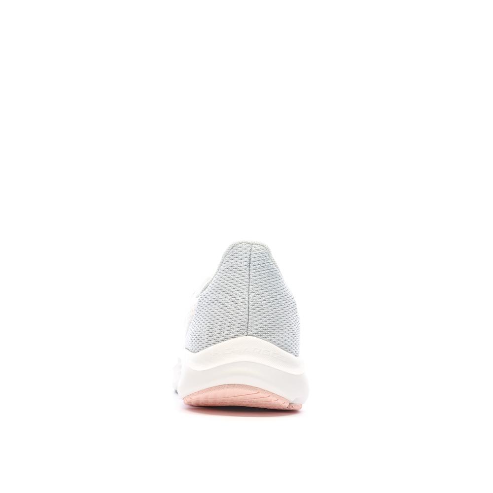 Chaussures de Running Blanches/Bleu/Rose Femme Under Armour Charged Pursuit vue 3