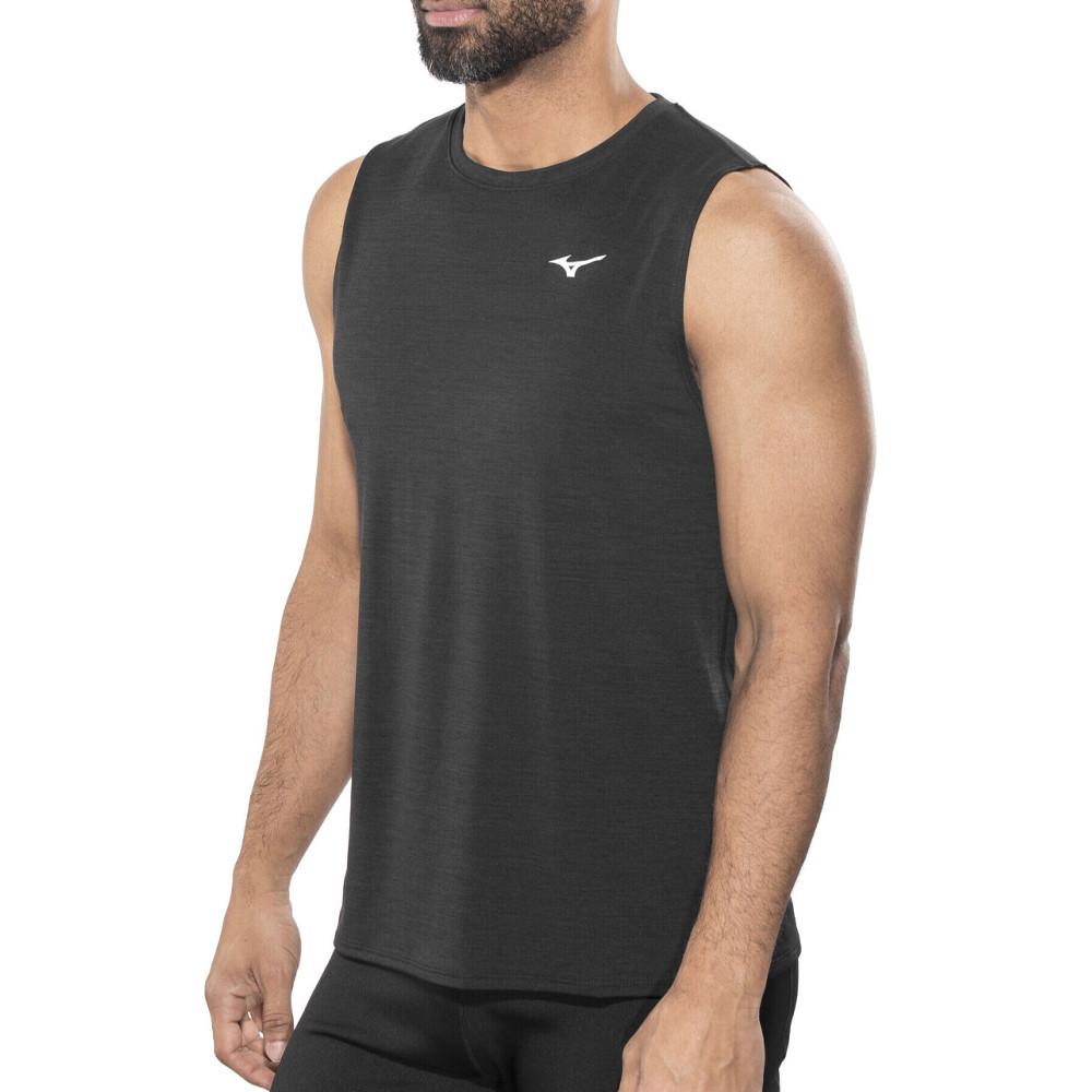 Débardeur Noir Homme Mizuno Impulse Core pas cher