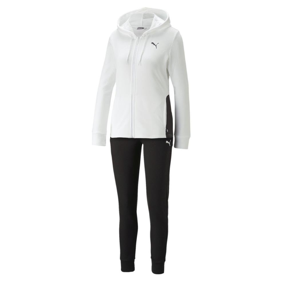 Survêtement Blanc Femme Puma Classic Hooded pas cher