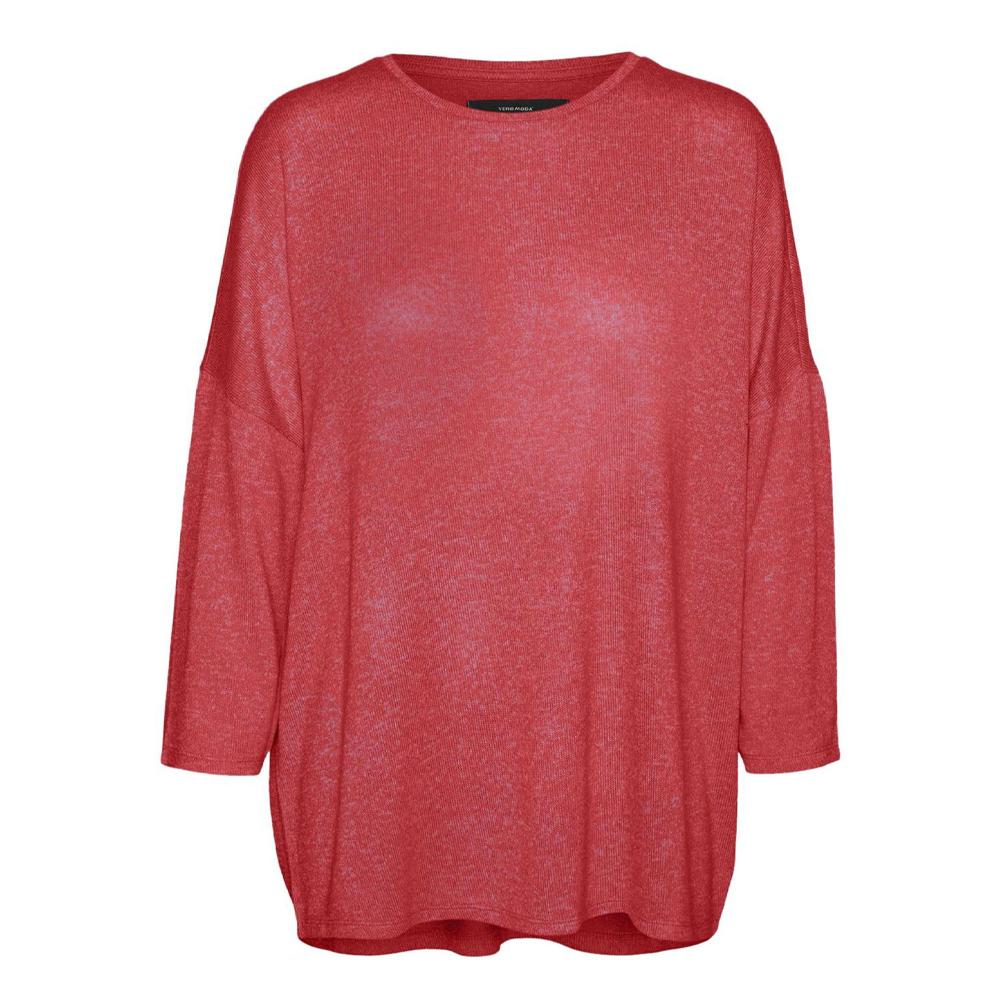 Pull Rouge Femme Vero Moda Brianna pas cher