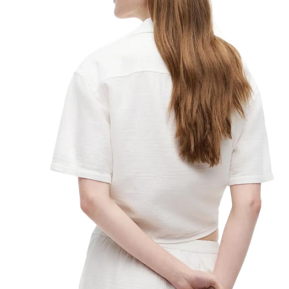 Chemise Blanche Femme Tommy Hilfiger Textured vue 2