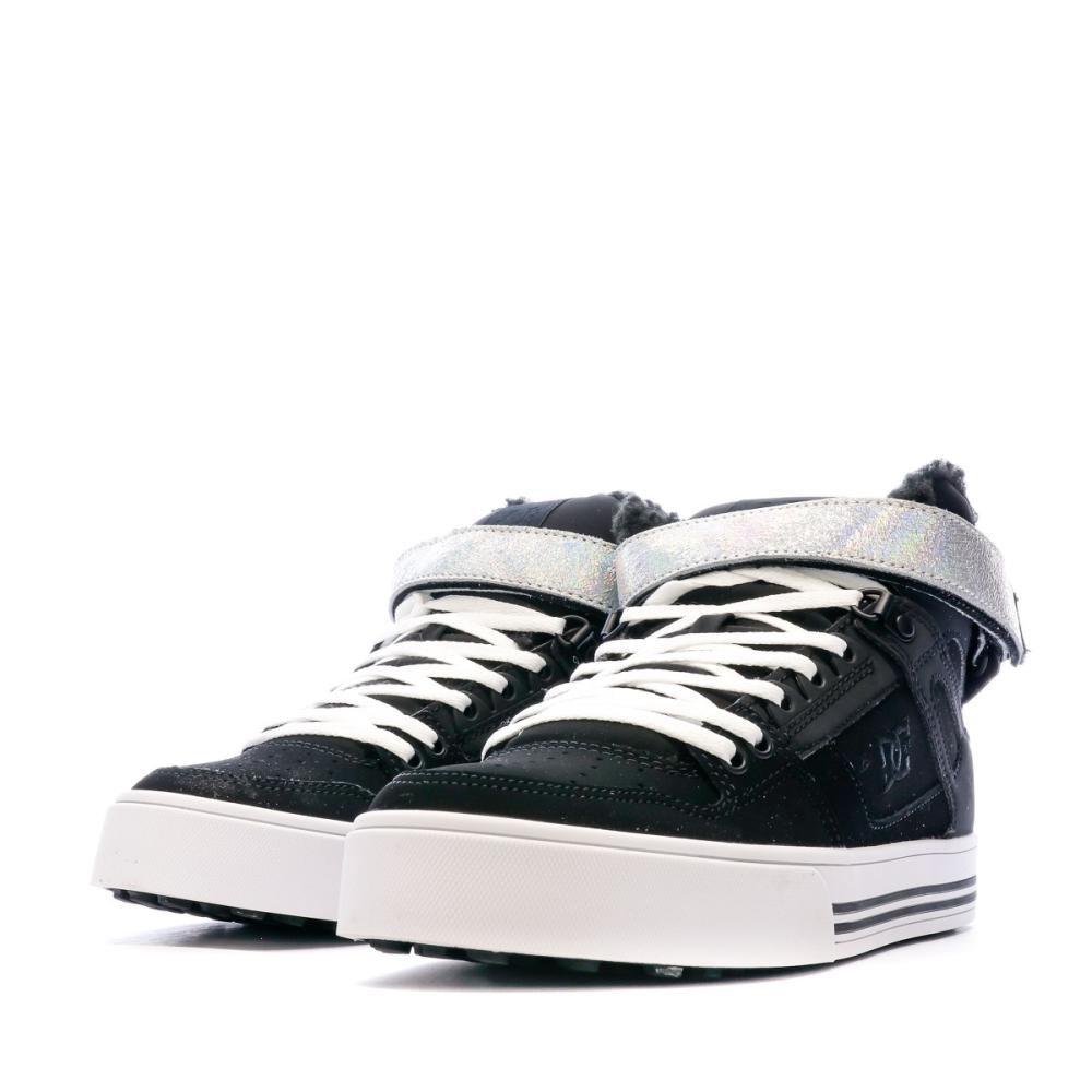 Baskets Noir Femme Dc shoes Pure Hi-top vue 6