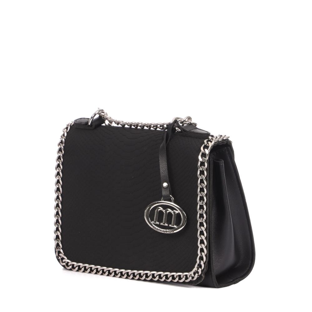 Sac bandoulière Noir Femme Manoukian Kurt vue 3