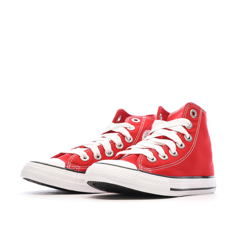 Baskets Rouges Garçon/Fille Converse Chuck Taylor All Star vue 6