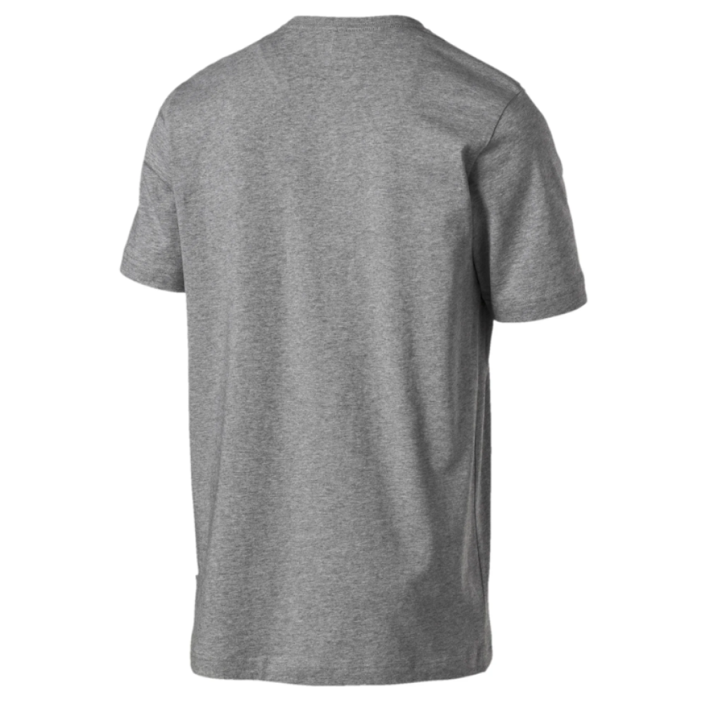 T shirt Gris Homme PUMA ESS Logo Tee vue 2