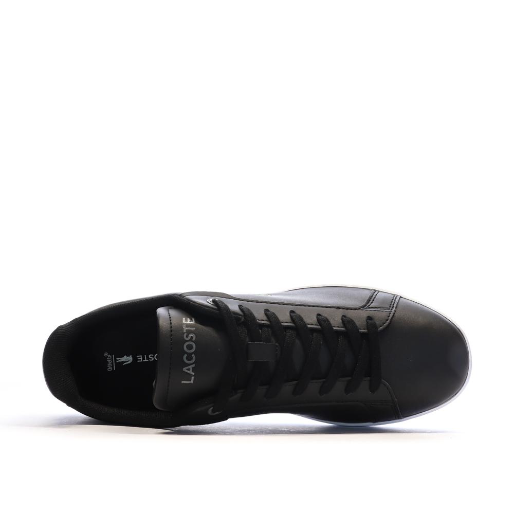 Baskets Noires Homme Lacoste Carnaby vue 4