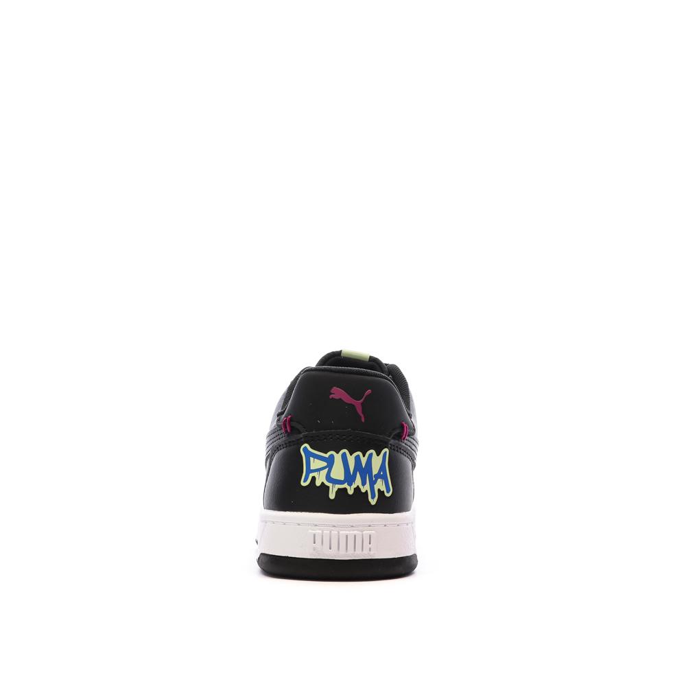 Baskets Noires Fille Puma Caven 2.0 Mid 90s vue 3