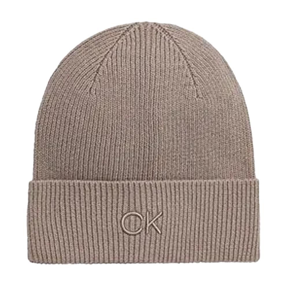 Bonnet Marron Femme Calvin Klein Jeans Fine pas cher