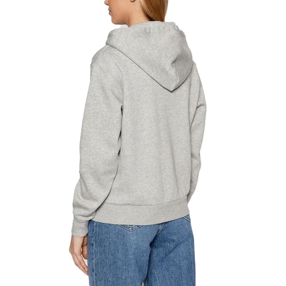 Sweat à Capuche Gris Femme Converse Star Chevron vue 2