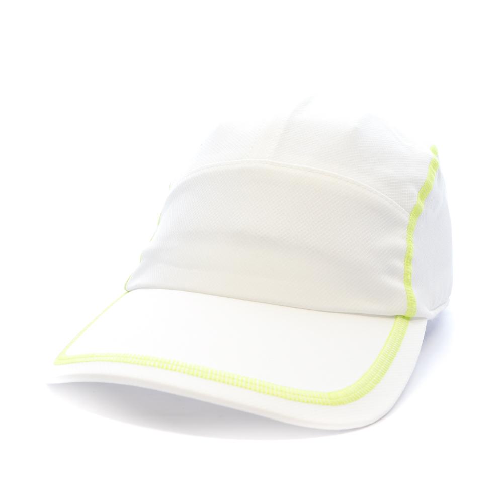 Casquette Blanc/Jaune Lacoste Color Block pas cher