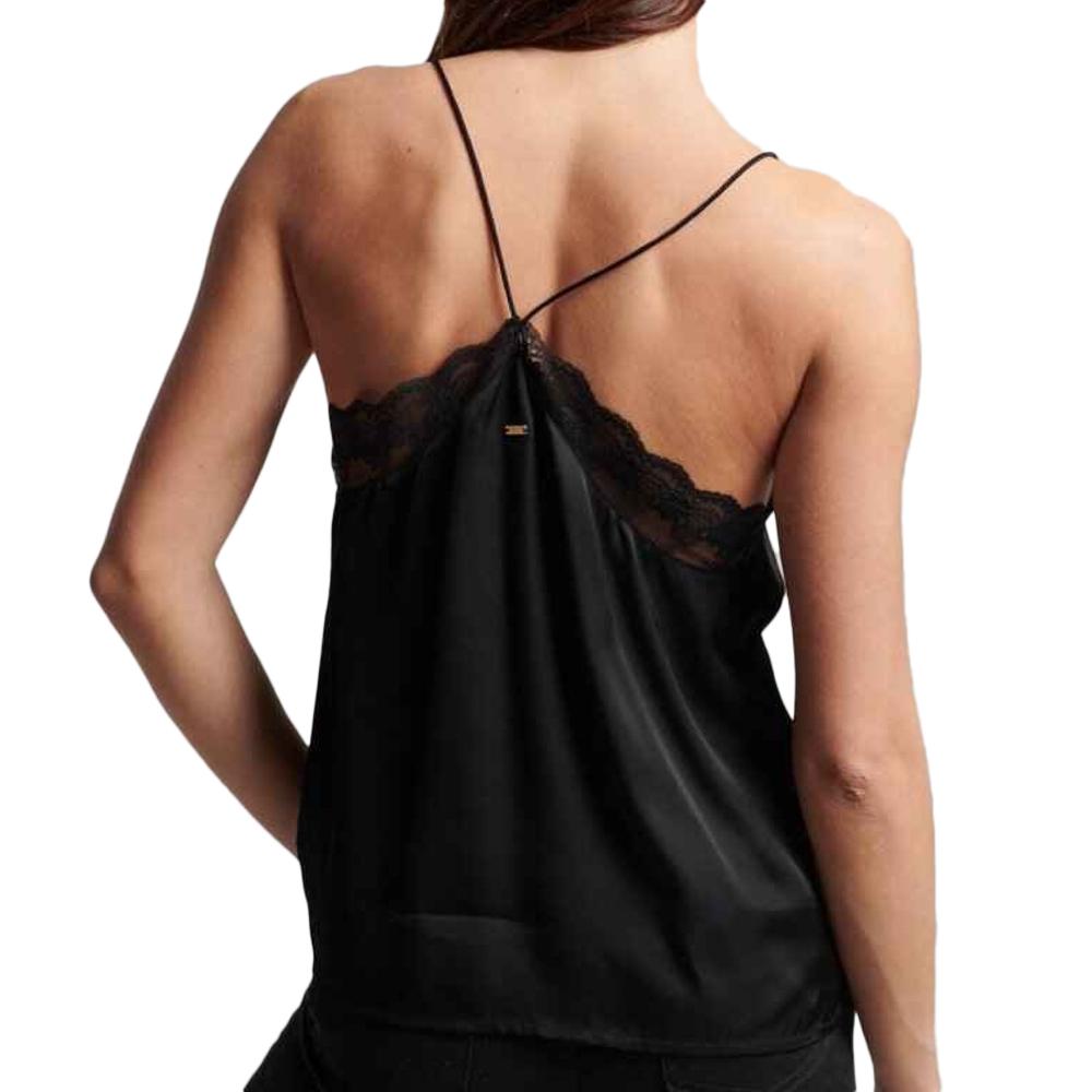 Débardeur Noir Femme Superdry Studios vue 2