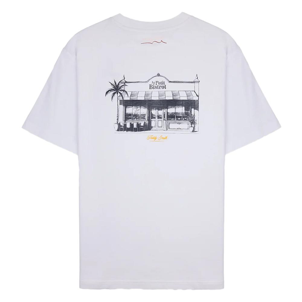 T-shirt Blanc Homme Teddy Smith Bistro vue 2