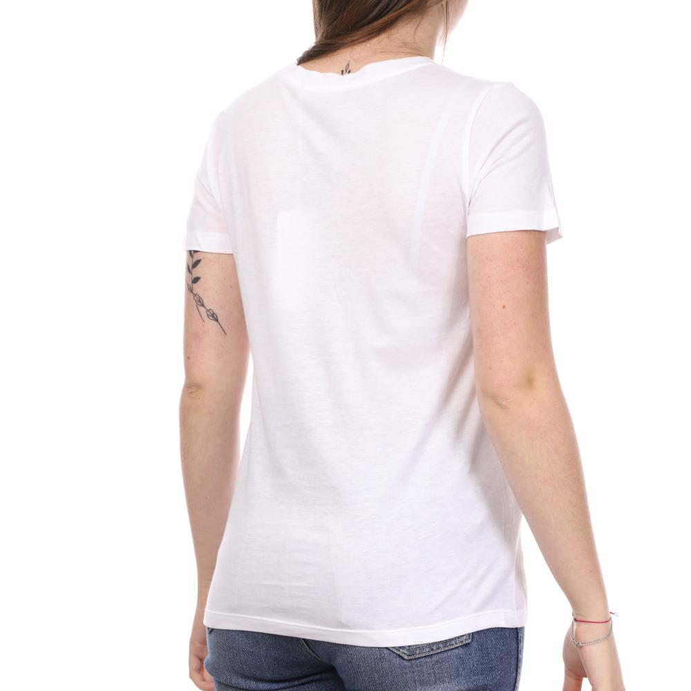 T-shirt Blanc Femme Teddy Smith Melvina vue 2
