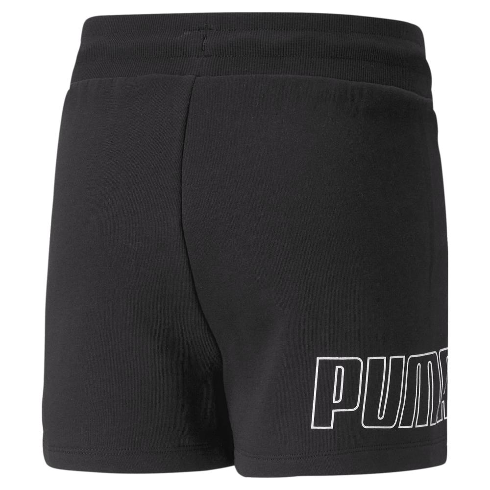 Short Noir Fille Puma 673553 vue 2