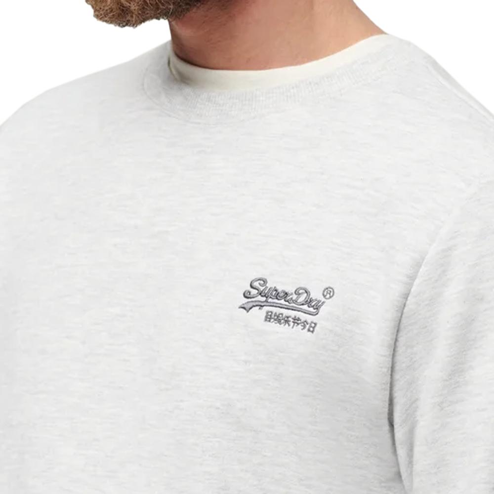 Sweat Gris Homme Superdry Essential vue 2
