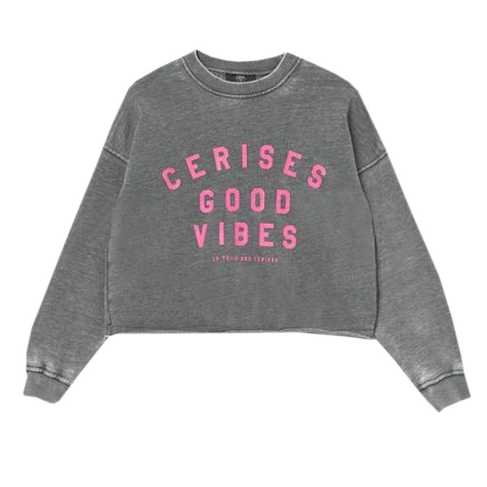 Sweat Gris Fille Le Temps Des Cerises Marynagi pas cher