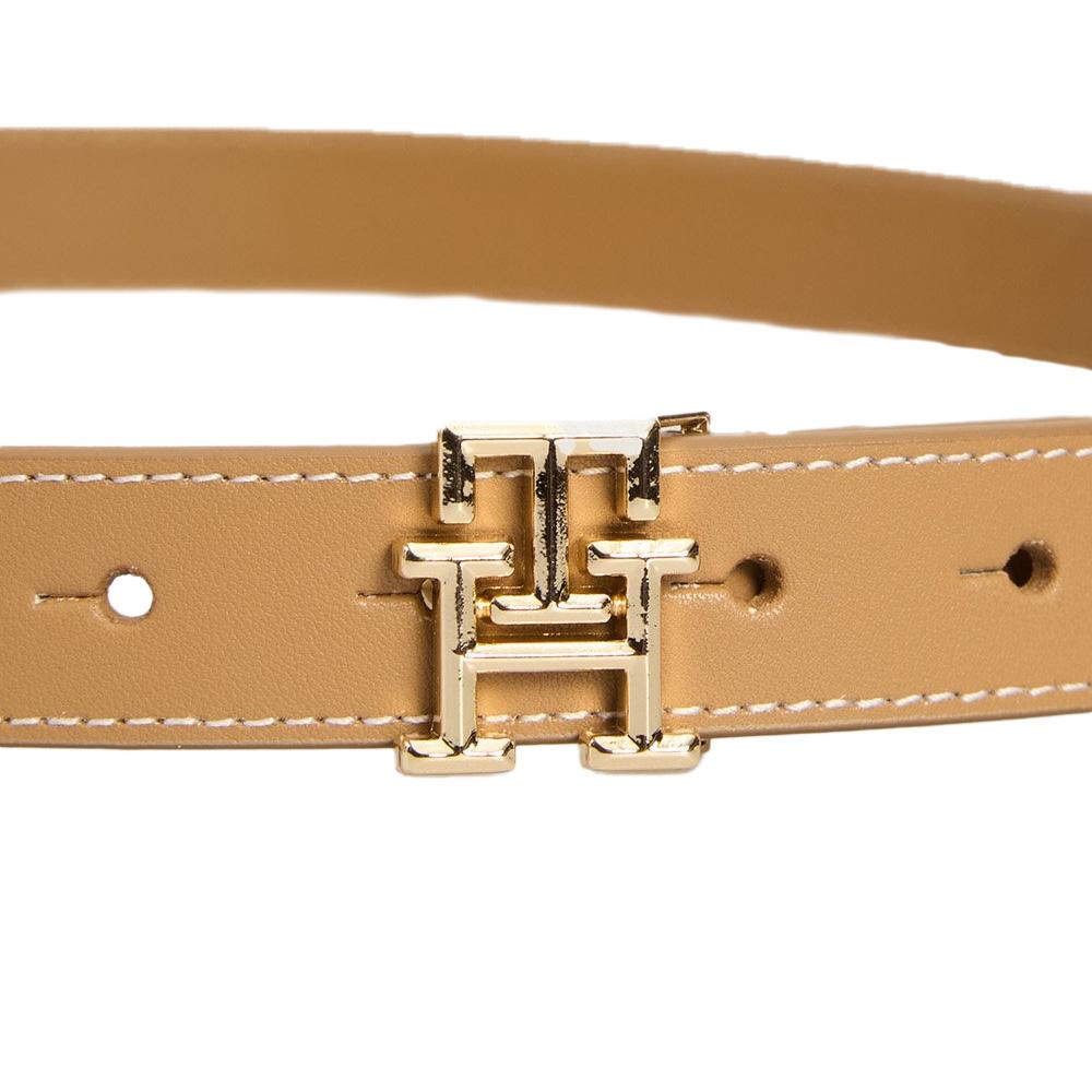 Ceinture Marron Femme Tommy Hilfiger Logo 2.5 vue 2