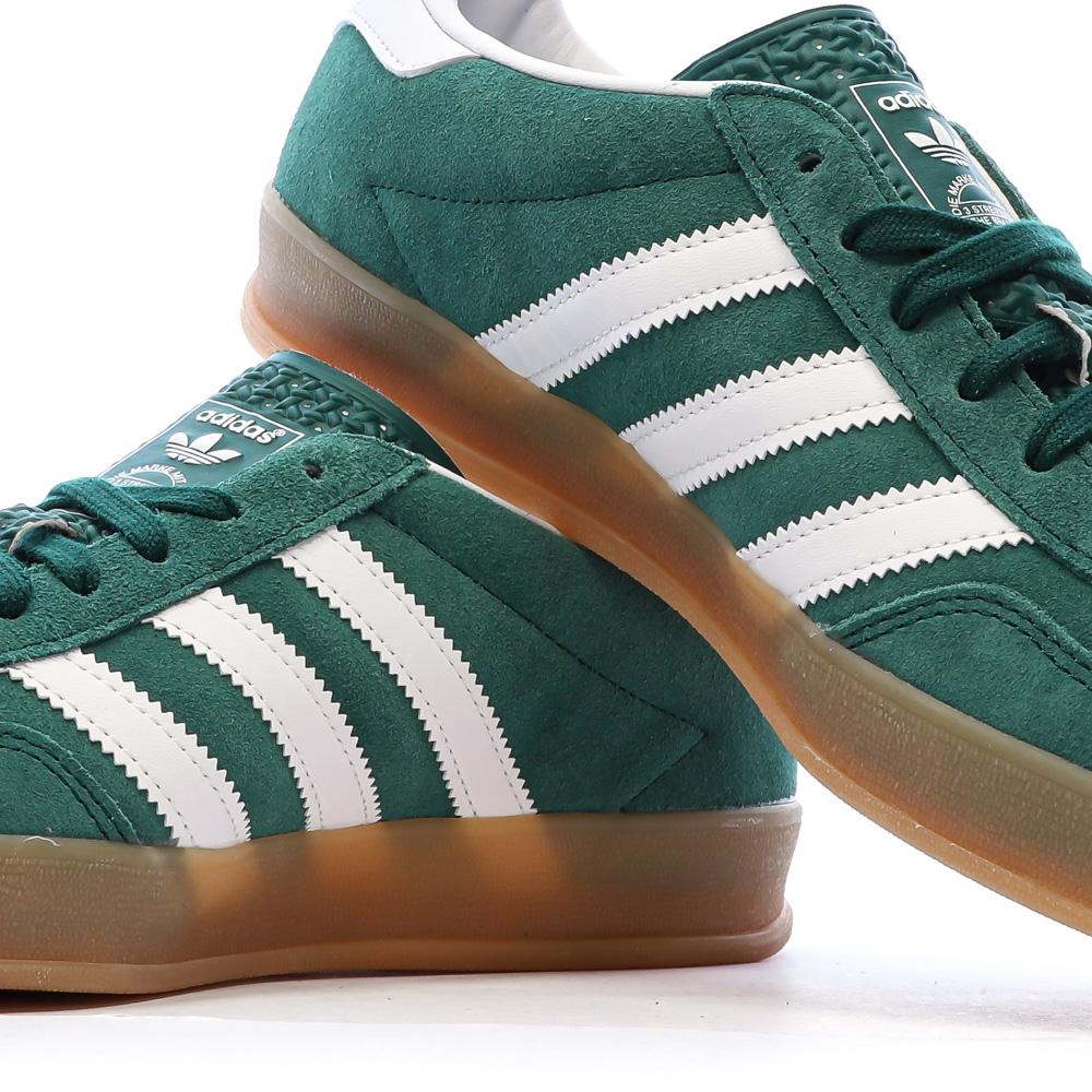 Gazelle Baskets Verte Homme Adidas vue 7