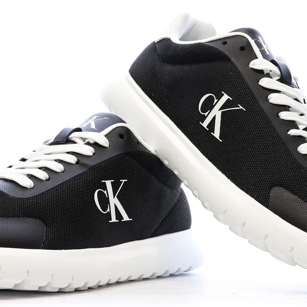 Baskets Noires Homme Calvin Klein Jeans Eva vue 7