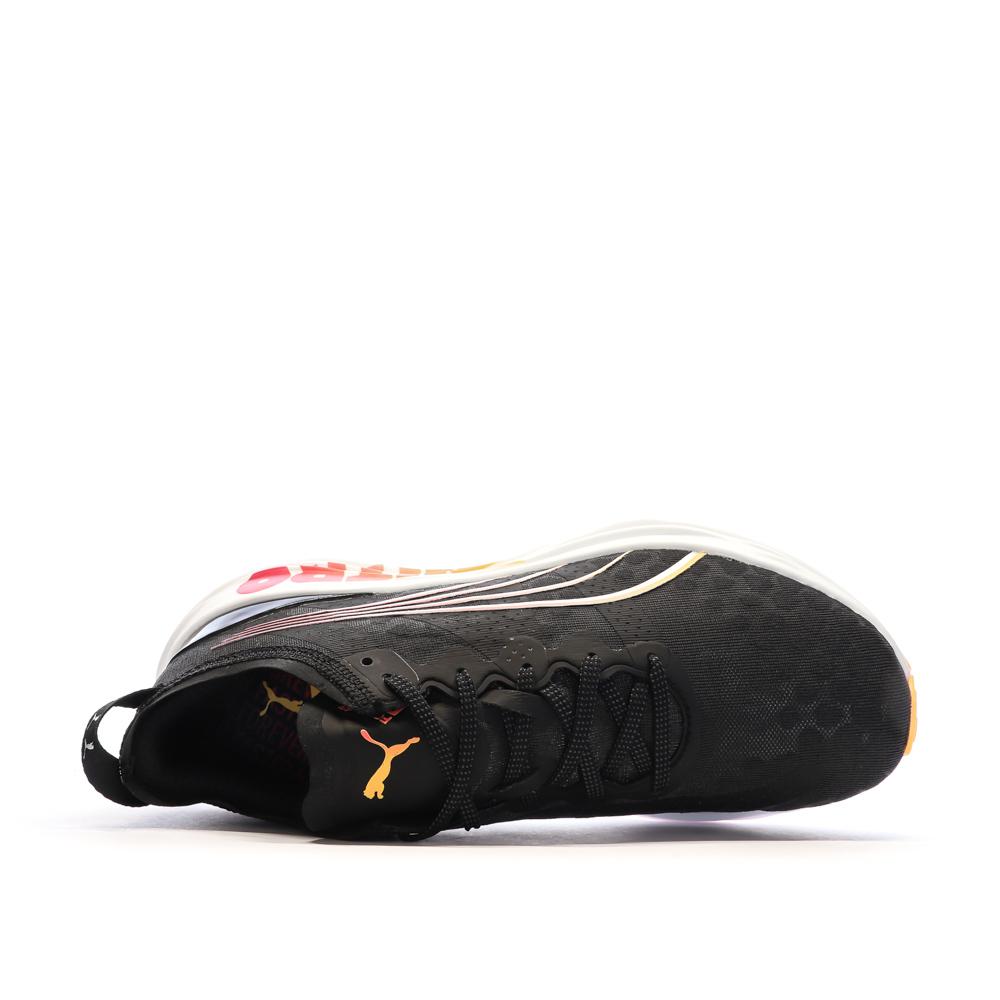Chaussures de running Noires/Oranges Femme Puma Foreverrun vue 4