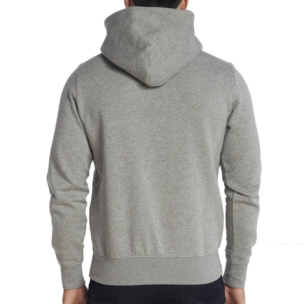Sweat à Capuche Gris Homme Tommy Hilfiger Logo Hoody vue 2