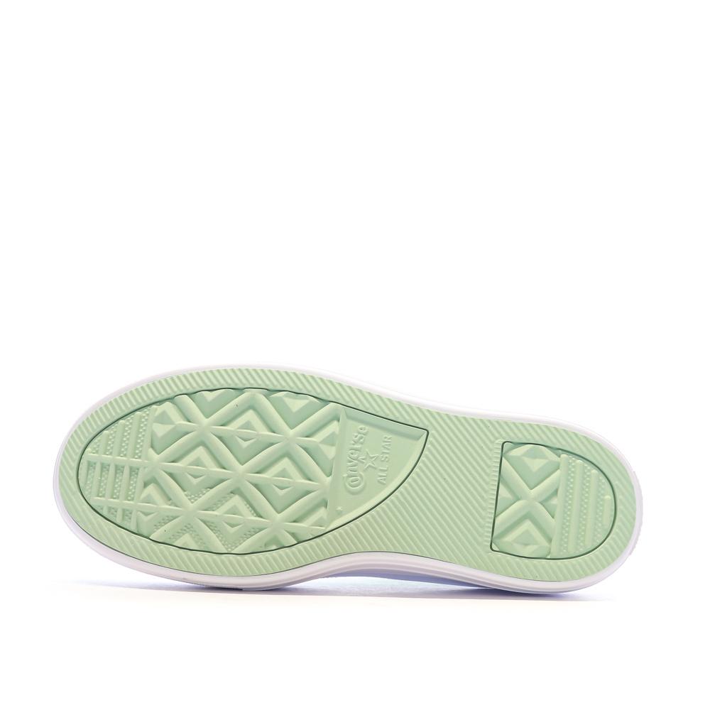 Baskets Vertes Femme Converse All Star Motion vue 7