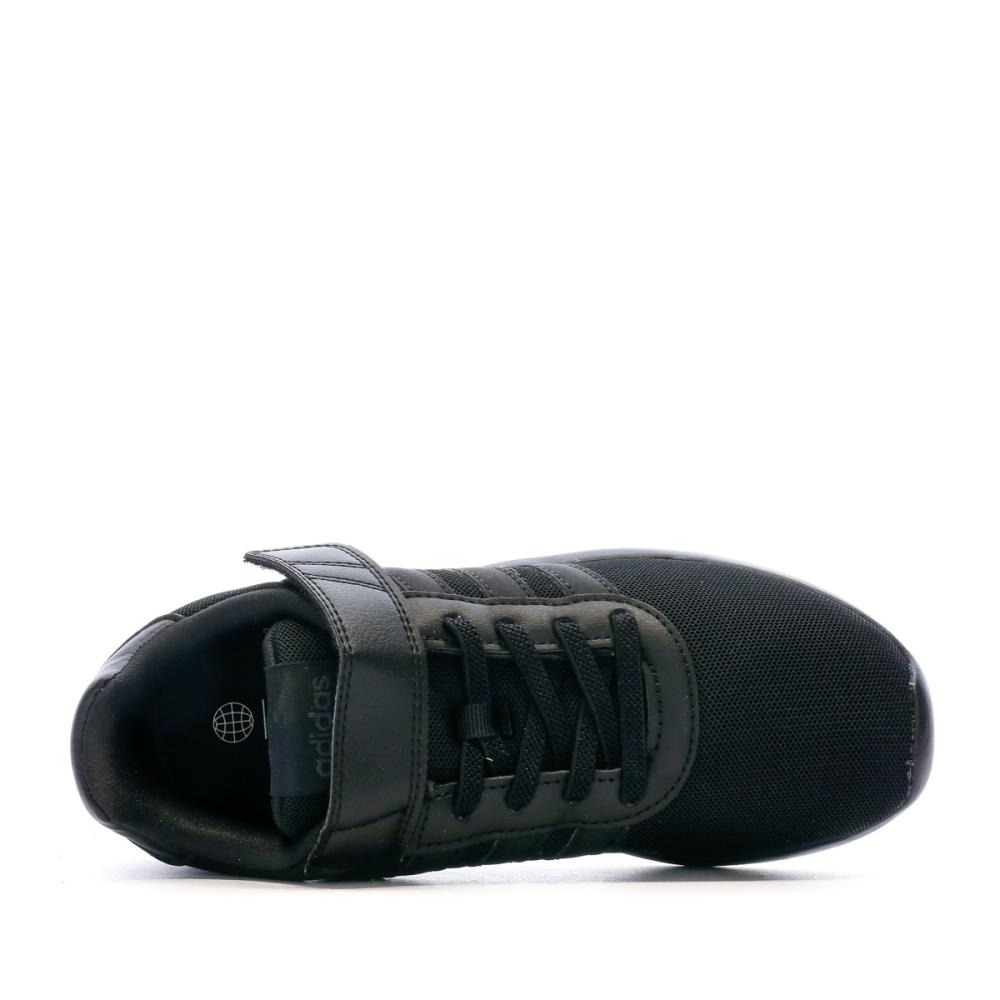 Baskets Noires Enfant Adidas Lite Racer 3.0 vue 4
