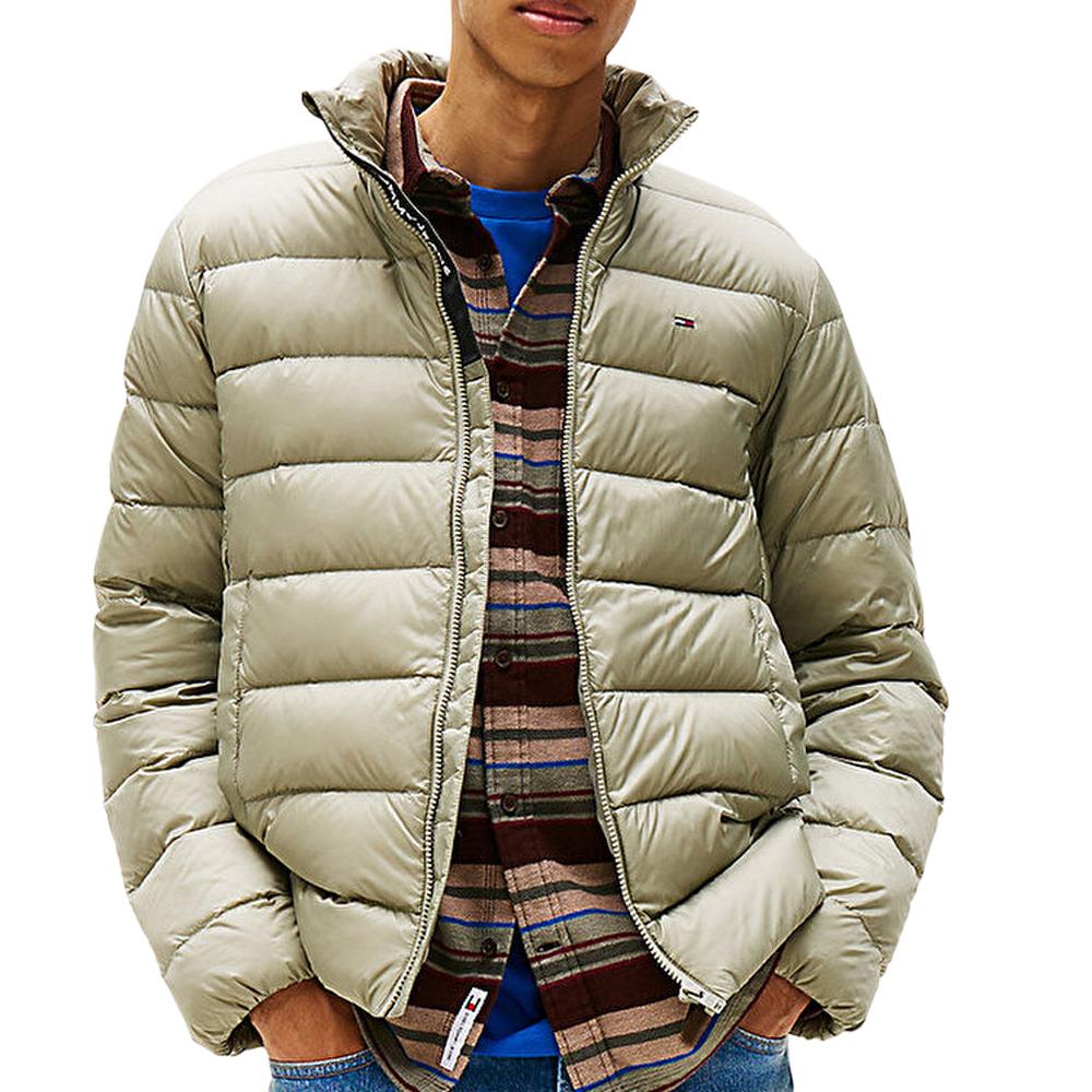 Chaqueta de pluma caqui Tommy Hilfiger Down barato