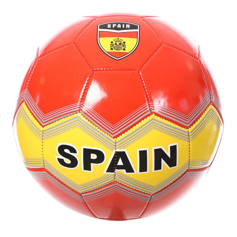 Ballon de Football Jaune/Rouge Sport Zone Espagne pas cher